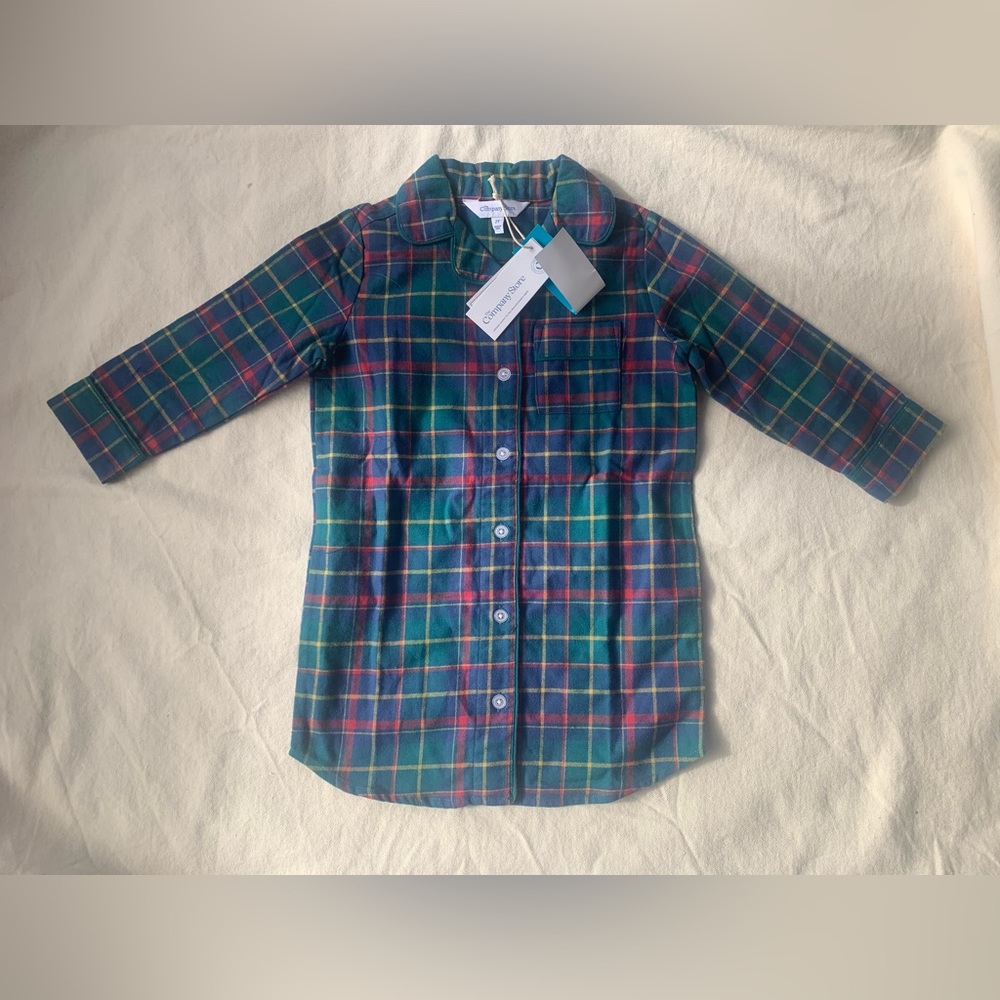 NWT The Company Store flannel nightshirt